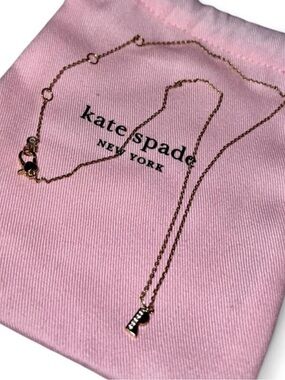 Kate Spade Gold Plated “R” Initial Necklace